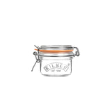 Kilner Round Clip Top Jar for Canning and Food Storage, 4 Ounce
