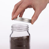 Kilner Coffee Grinder Set, Manual Grinder with Glass Storage Jar