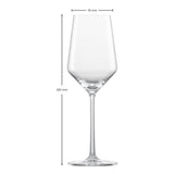 Schott Zwiesel Pure Tritan Crystal Riesling Glass, 10.1 ounce, Set Of 6