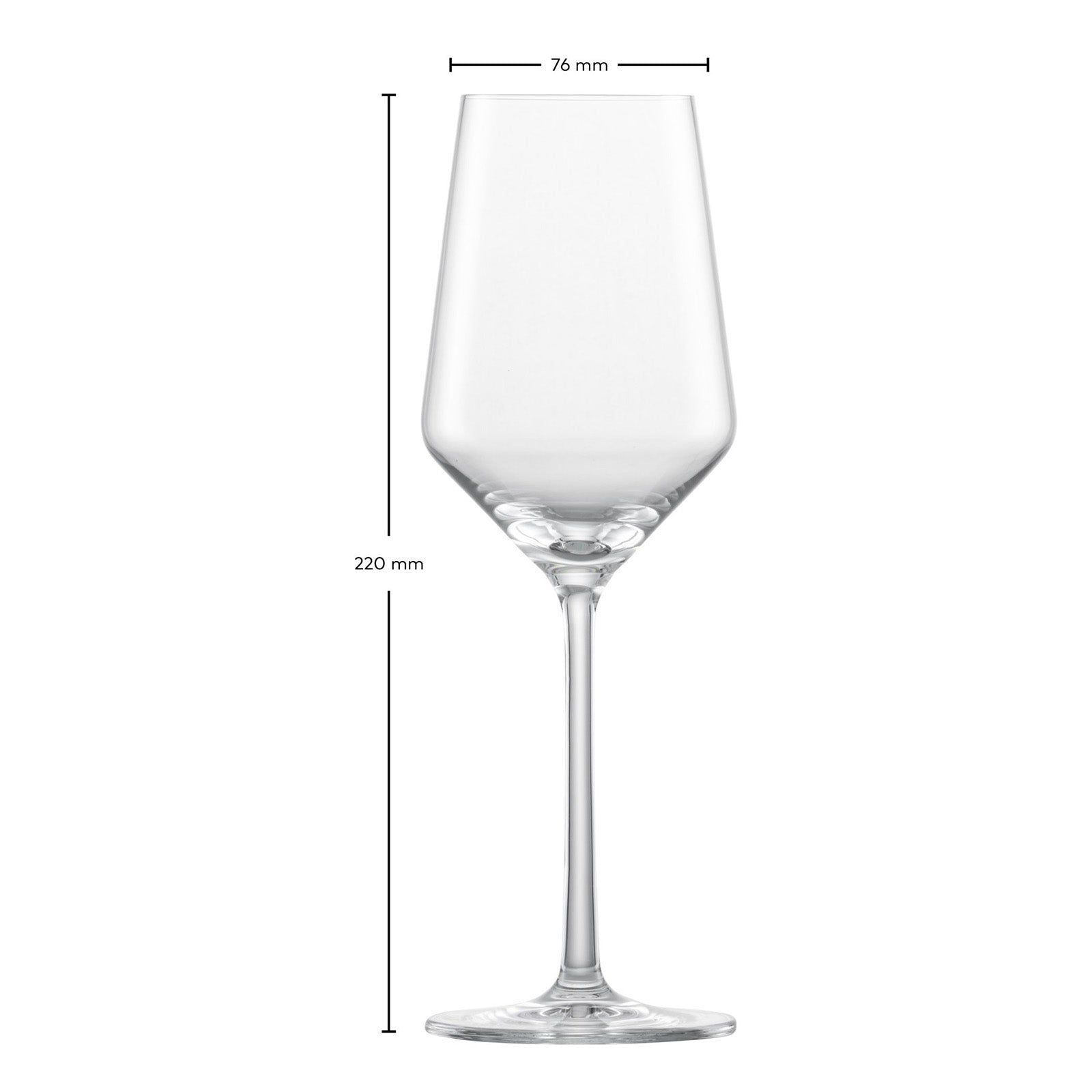 Schott Zwiesel Pure Tritan Crystal Riesling Glass, 10.1 ounce, Set Of 6