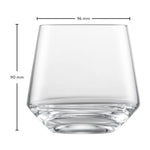 Schott Zwiesel Pure Tritan Crystal Whiskey Glass, 13.2 ounce, Set Of 6
