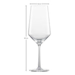 Schott Zwiesel Pure Tritan Crystal Bordeaux Glass, 23 ounce, Set Of 6