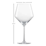 Schott Zwiesel Pure Tritan Crystal Burgundy Glass, 23.4 ounce, Set Of 6