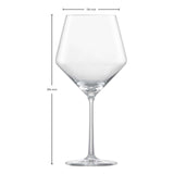 Schott Zwiesel Pure Tritan Crystal Burgundy Glass, 23.4 ounce, Set Of 6