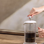 Price & Kensington Luxe French Press, 350 ml, White