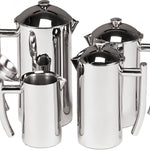 Frieling Premium Insulated Platinum Beverage Server, Sleek Polished finish, 18 fl. oz.