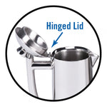 Frieling Premium Insulated Platinum Beverage Server, Sleek Polished finish, 41 fl. oz.