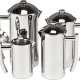 Frieling Premium Insulated Platinum Beverage Server, Sleek Polished finish, 41 fl. oz.