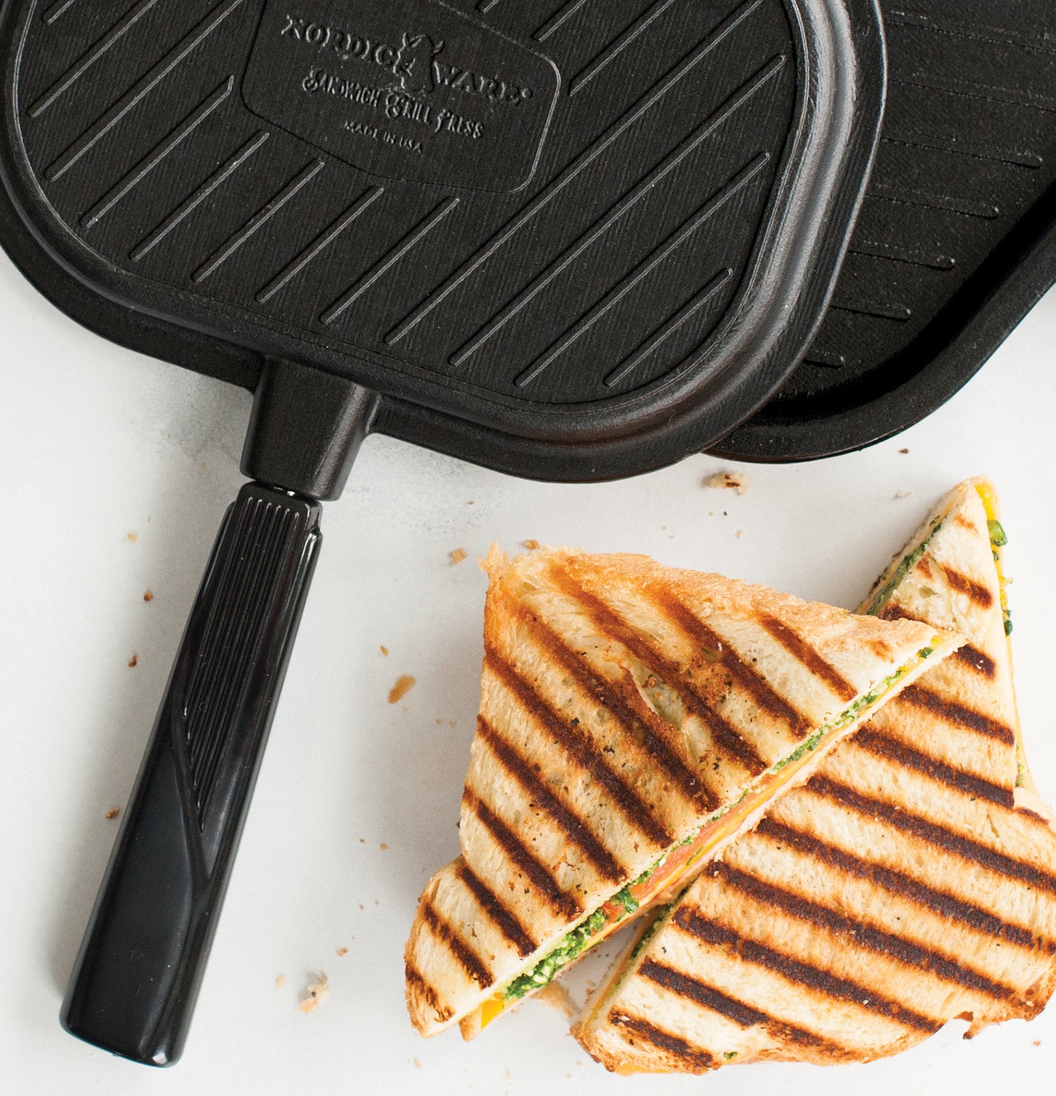 Nordic Ware Sandwich Grill Press, Black