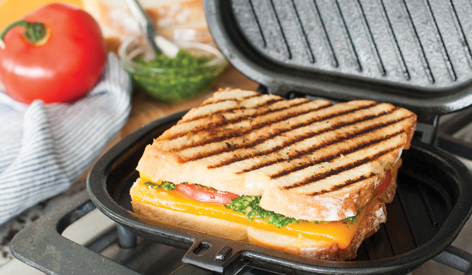 Nordic Ware Sandwich Grill Press, Black