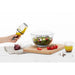 Lekue Salad Dressing Shaker, 6 Ounce Capacity, Gray