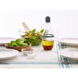 Lekue Salad Dressing Shaker, 6 ounce Capacity, Gray