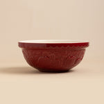 Mason Cash Pumpkin Mixing Bowl Size 18, 2.85-Quart, Dark Red