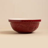 Mason Cash Pumpkin Mixing Bowl Size 18, 2.85-Quart, Dark Red
