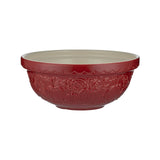 Mason Cash Pumpkin Mixing Bowl Size 18, 2.85-Quart, Dark Red