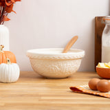 Mason Cash Pumpkin Mixing Bowl Size 24, 2.15-Quart, Cream
