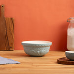 Mason Cash Pumpkin Mixing Bowl Size 30, 1.15-Quart, Blue