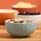 Mason Cash Home Set of 4 Mini Pumpkin Bowls, 5.9-Ounce
