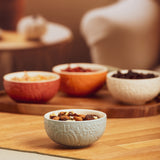 Mason Cash Home Set of 4 Mini Pumpkin Bowls, 5.9-Ounce