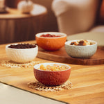 Mason Cash Home Set of 4 Mini Pumpkin Bowls, 5.9-Ounce