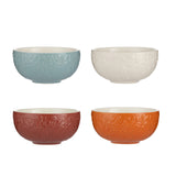 Mason Cash Home Set of 4 Mini Pumpkin Bowls, 5.9-Ounce