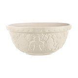 Mason Cash Gingerbread Lane Mixing Bowl Size 18, 2.85-Quart, Cream