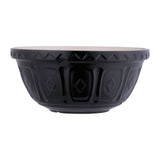 Mason Cash Color Mix Black Size 12 Mixing Bowl, 4.25 Quart