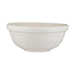 Mason Cash Deck The Halls Size 18 Cream Mixing Bowl, 2.85 Quart