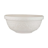 Mason Cash Deck The Halls Size 18 Cream Mixing Bowl, 2.85 Quart