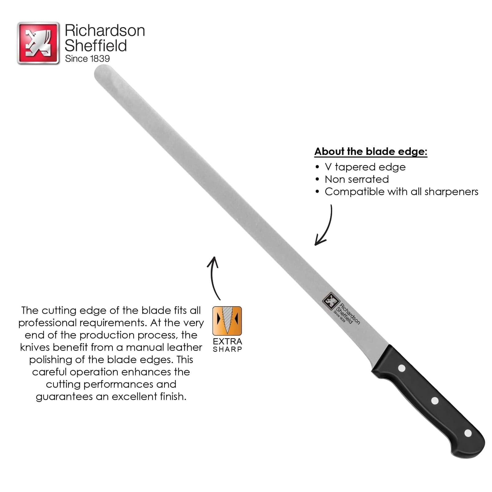 Richardson Sheffield Universal 16-Inch Kebab Knife