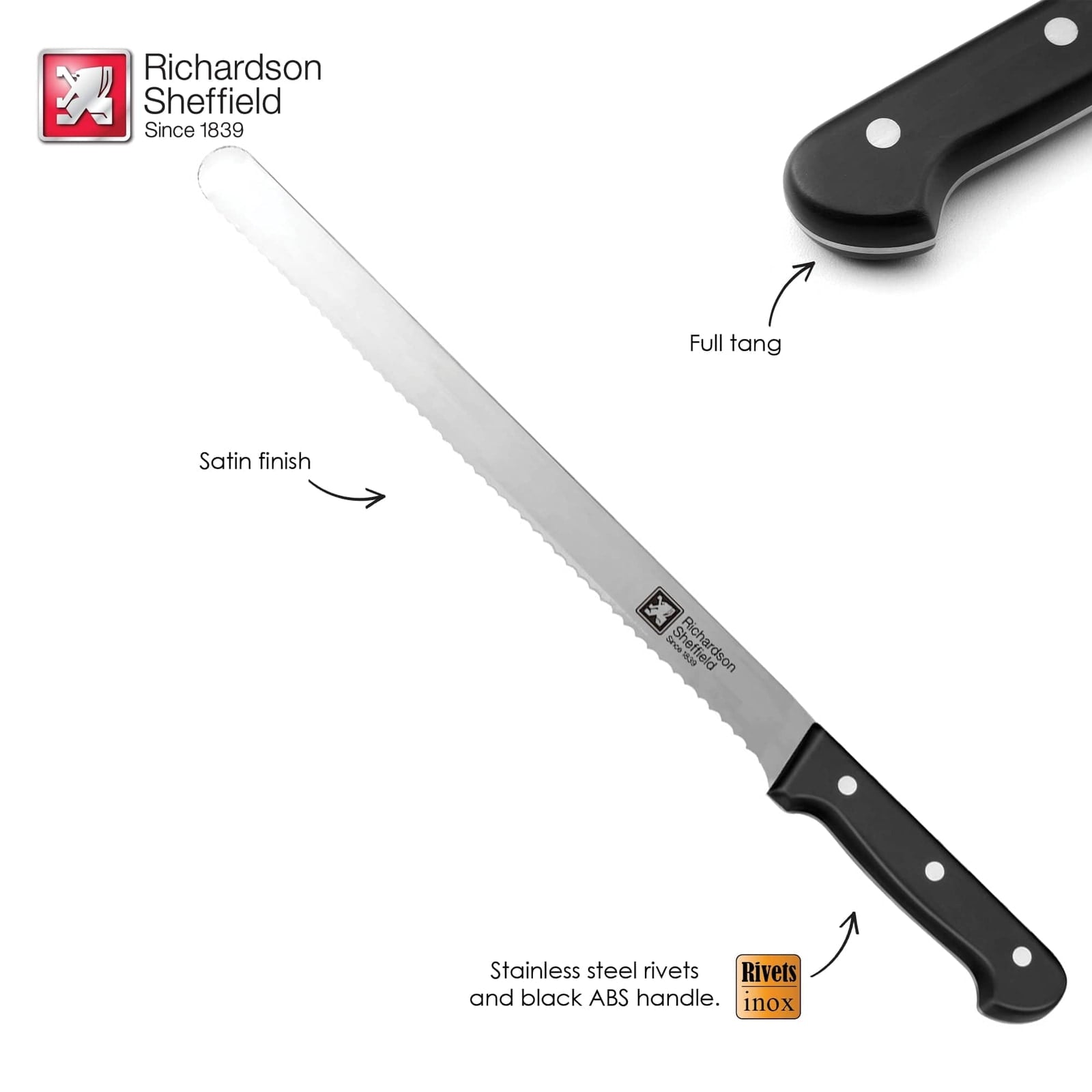 Richardson Sheffield Universal 12-Inch Genoise/Cake Knife