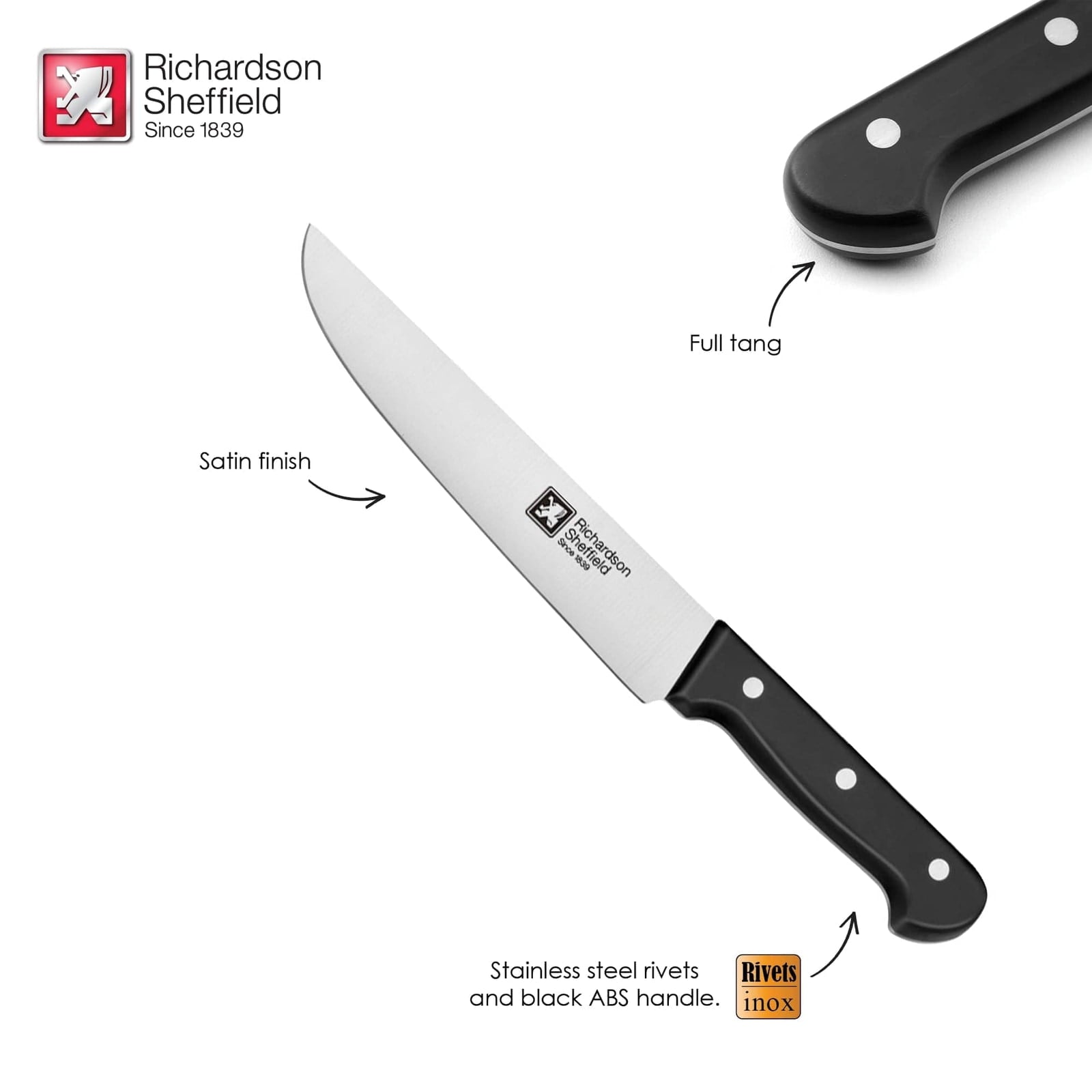 Richardson Sheffield Universal 8-Inch Butcher Knife