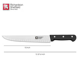 Richardson Sheffield Universal 10-Inch Butcher Knife with Notches