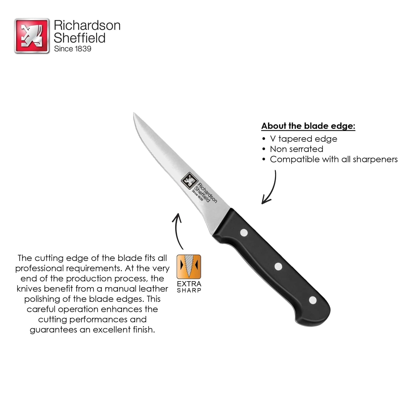 Richardson Sheffield Universal 5-Inch Boning Knife