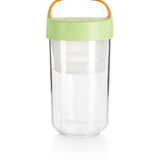 Lekue Jar-To-Go 2 Piece Travel Jar Container Set, 20 Ounce