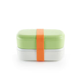 Lekue Lunch Box To Go Travel Container Set, Citrus Fruit