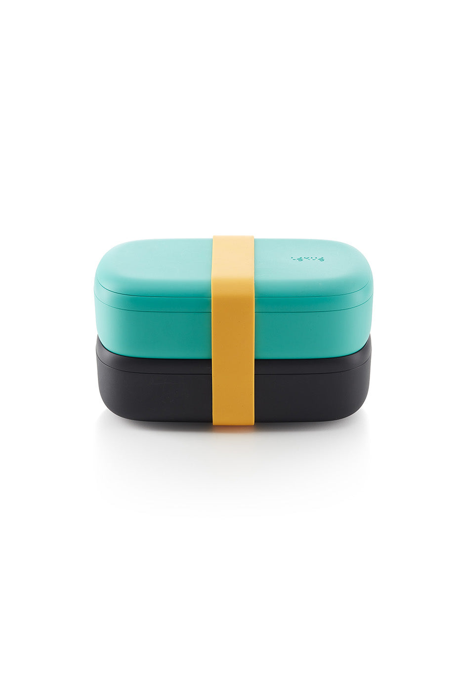 Lekue Lunch Box To Go Travel Container Set, Turquoise