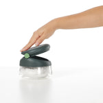 Lekue Salt Cellar, Glass and ABS, 16.9 oz, Black