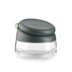 Lekue Salt Cellar, Glass and ABS, 16.9 oz, Black