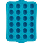 Trudeau Structure Silicone 24 Cavity Mini Muffin Pan, Tropical Granite
