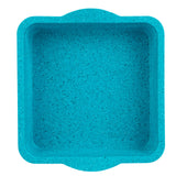 Trudeau Structure Silicone 8" x 8" Square Cake Pan, Tropical Granite