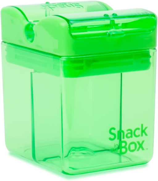Precidio Design Snack in the Box Eco-Friendly Reusable Snack Container, Green