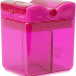 Precidio Design Snack in the Box Eco-Friendly Reusable Snack Container, Pink