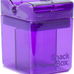 Precidio Design Snack in the Box Eco-Friendly Reusable Snack Container, Purple