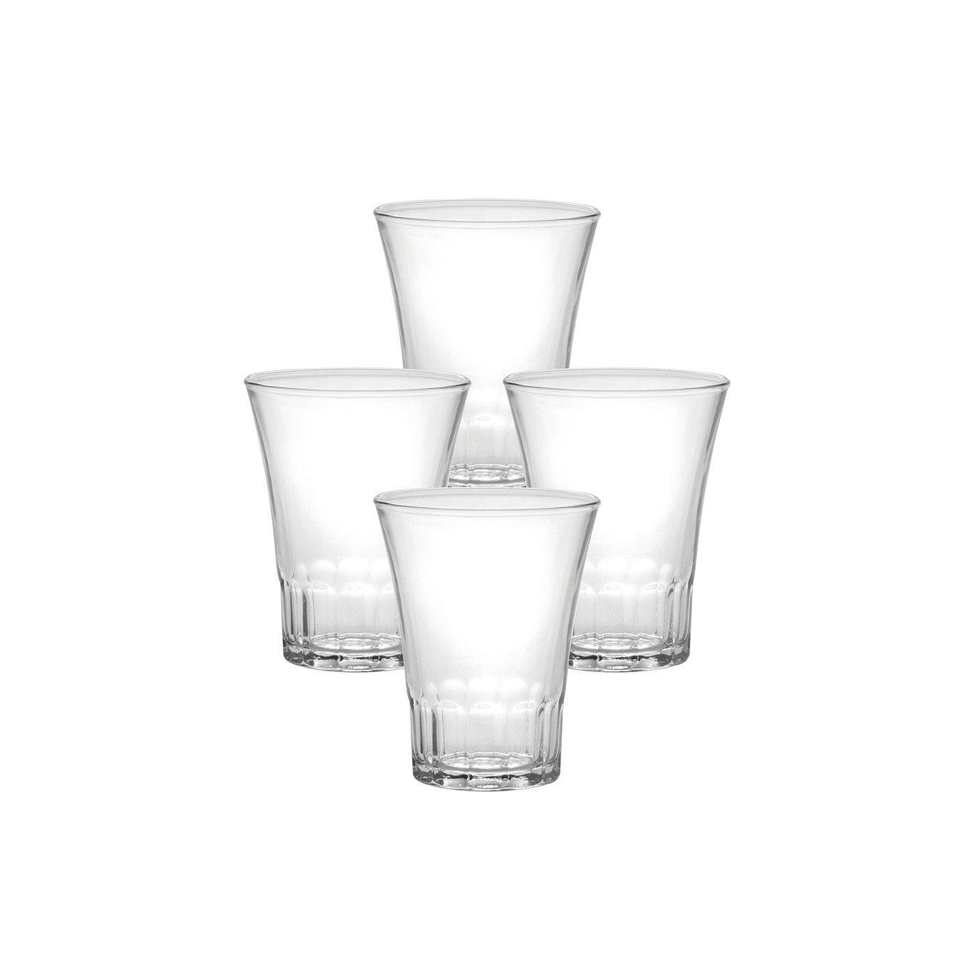 Duralex Amalfi Glass Tumbler, Set of 4