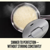 Alva Mastero 1.7-Quart Saucepan with Lid, 6.3-Inch, Stainless Steel