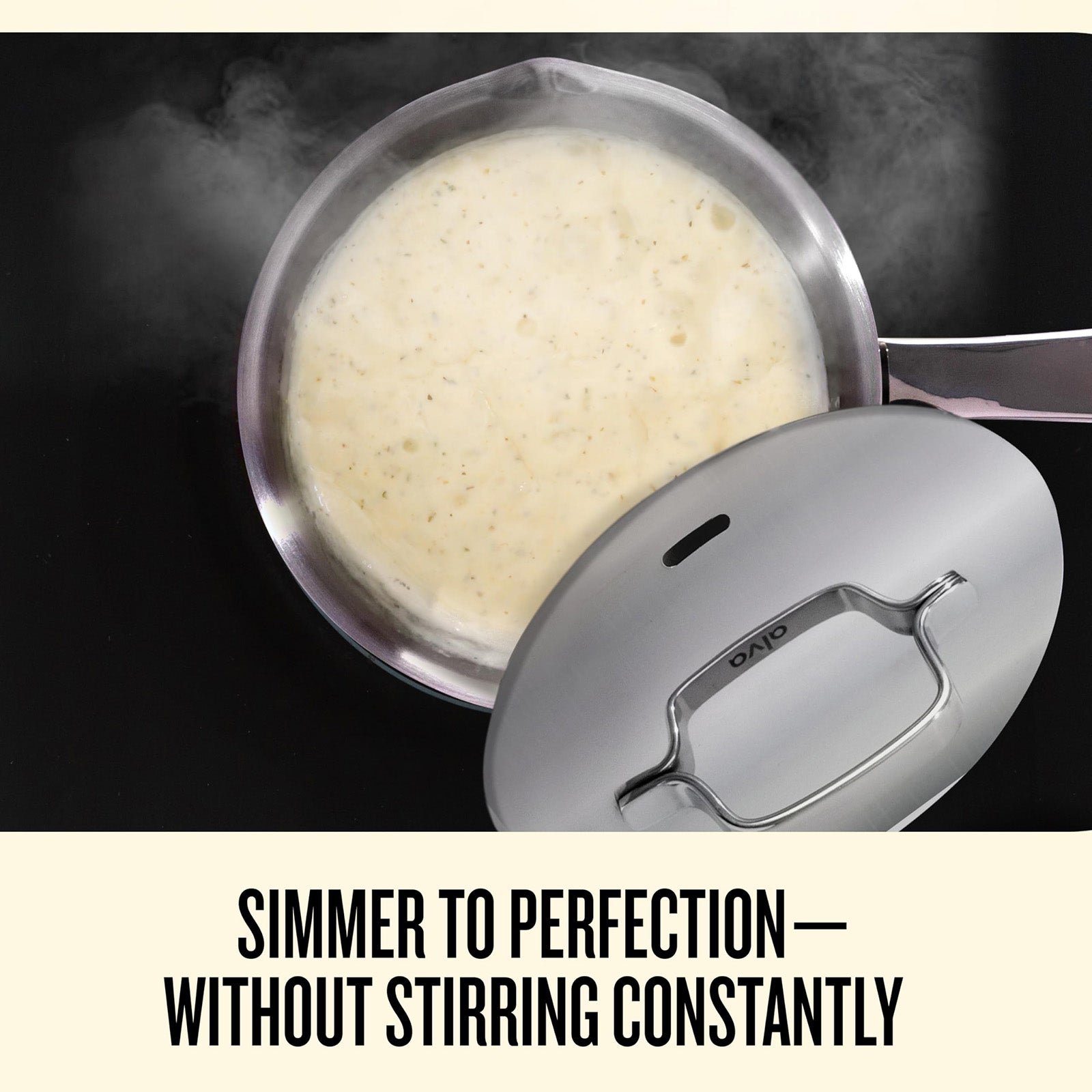 Alva Mastero 1.7-Quart Saucepan with Lid, 6.3-Inch, Stainless Steel