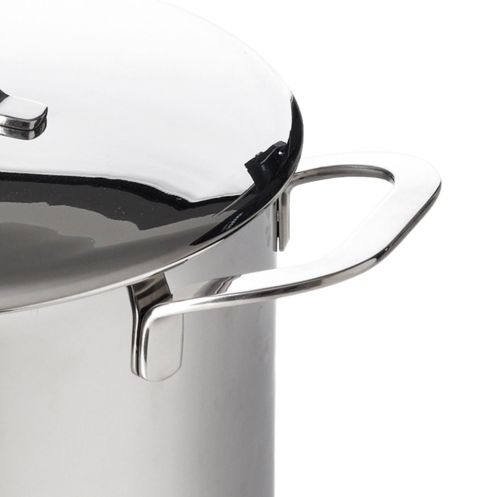 Alva Mastero 7.8-Quart Stockpot with Lid, 9.5-Inch, Stainless Steel