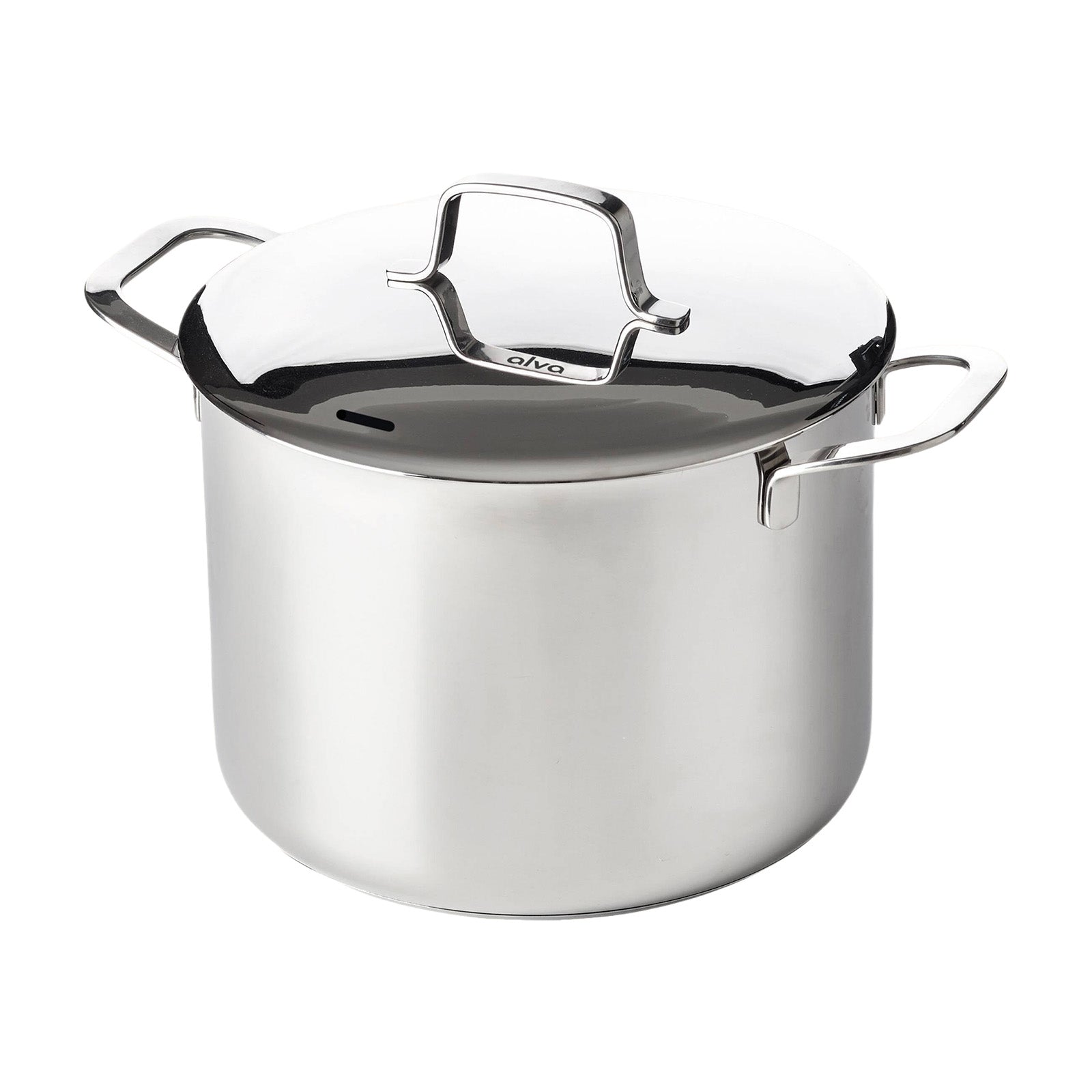 Alva Mastero 7.8-Quart Stockpot with Lid, 9.5-Inch, Stainless Steel
