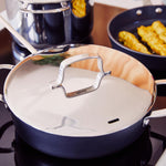 Alva Mastero 3.3-Quart Nonstick Saute Pan with Dual Handles, with Lid, 9.5-Inch